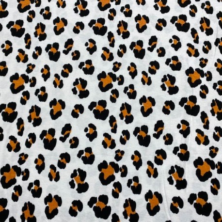 Estampado Leopardo (Punto Camiseta Viscosa Elastan)