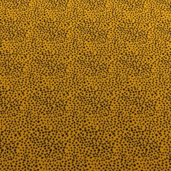 Estampado Cheetah fondo Mostaza (Punto de Camiseta)
