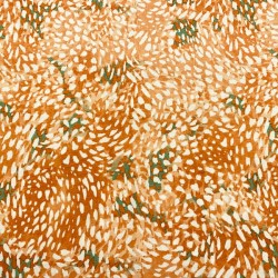 Estampado Dots Naranja (Punto Camiseta Viscosa Elastan)