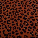 Punto de Viscosa Estampado Animal Print Brick