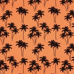 Tela de Bañador para Pantalón Masculino Estampado Palmeras