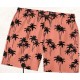 Tela de Bañador para Pantalón Masculino Estampado Palmeras