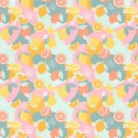 Lycra de Bañador Estampado Frutas