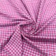 Seersucker Cuadros Lila Fucsia