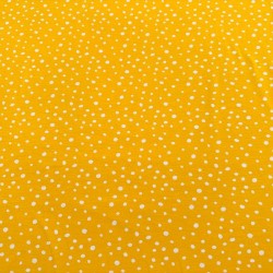Punto de Camiseta Estampado Dots Mostaza