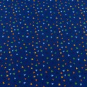 Punto de Camiseta Estampado Triangulos fondo Azul Oscuro