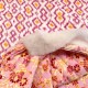 Muselina Acolchada Doble Estampado Este