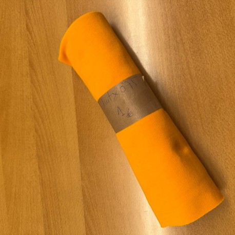Retales French Terry Liso Amarillo Gold
