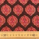 Batista Voile Batik Provenzal fondo Granate