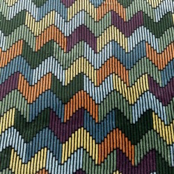 Coralina Estampada Chevron Multicolor