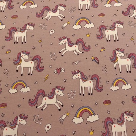 Estampado Unicornios (French Terry)
