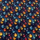 Softshell Estampado Gotas Multicolor