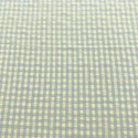 Seersucker Cuadros Medianos Verde Claro Celeste