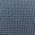Seersucker Cuadros Medianos Azules