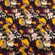 Punto Roma Luxe Estampado Flores