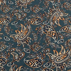 Punto Roma Luxe Estampado Cachemira