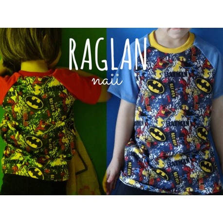 Patrón Camiseta Ranglan Kids Naii