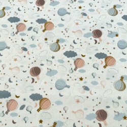 Popelin Algodón Globos