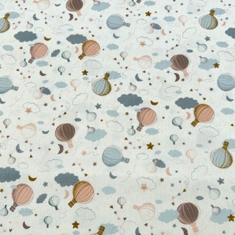 Popelin Algodón Globos