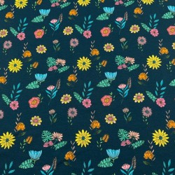 Estampado Flores (Punto de Sudadera Invierno)