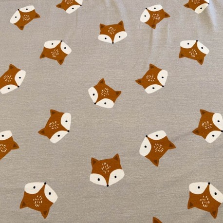 Estampado Zorros (French Terry)