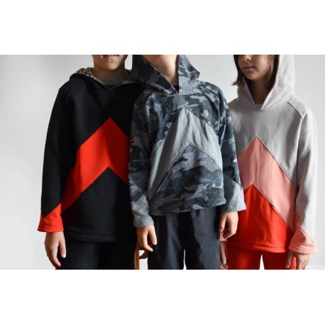 Patrón Sudadera Infantil UveDoble Naii