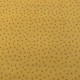 Popelin Algodón Chicken Footprint fondo Mostaza