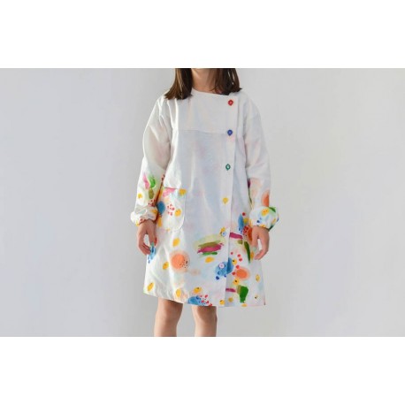 Patrón Bata Primaria Modelo 2 Naii