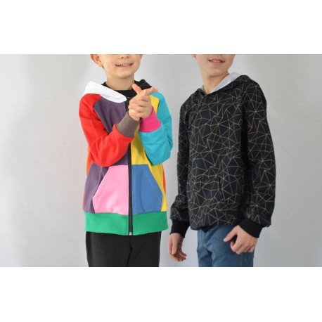 Patrón Sudadera Infantil Xoga Naii