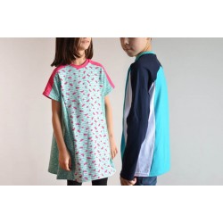 Patrón Camiseta Ranglan Zeta Infantil Naii