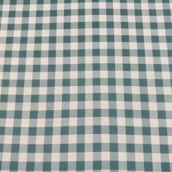 Manteleria Antimanchas Cuadros Verde