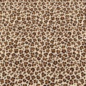 Popelin Algodón Animal Print Marrón