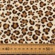 Popelin Algodón Animal Print Marrón
