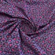 Popelin Algodón Animal Print Morado