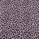 Popelin Algodón Animal Print Rosa
