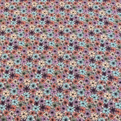 Popelin Algodón Flores Pequeñas