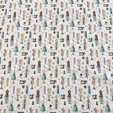 Popelin Algodón Maniquis