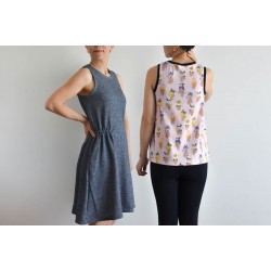 Patrón Vestido Hakea para Mujer Naii