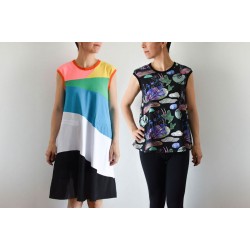 Patrón Vestido Bellis para Mujer Naii