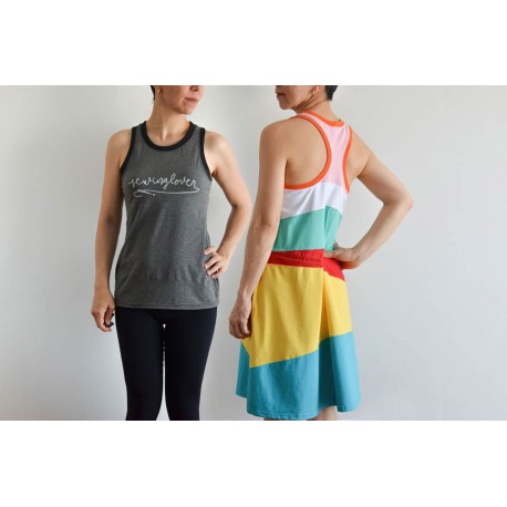 Patrón Vestido Lilium para Mujer Naii