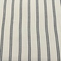 Viscosa Lino Rayas fondo Blanco Roto