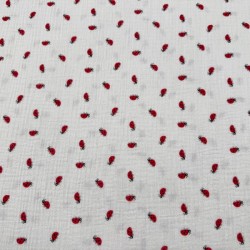 Doble Gasa Mariquitas (Muselina)