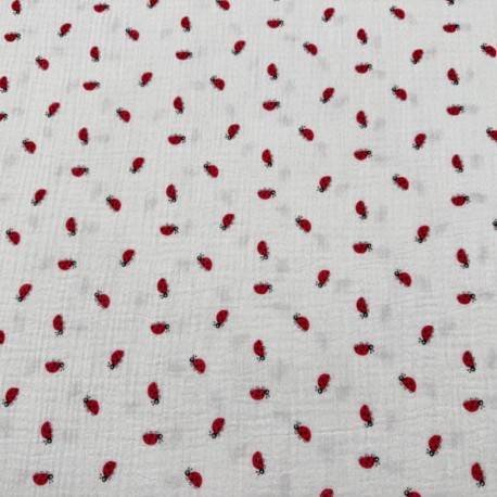 Doble Gasa Mariquitas (Muselina)