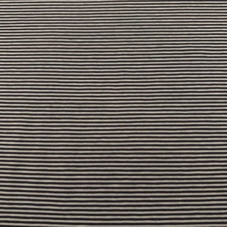 Punto de Camiseta de Rayas Grises (3 mm)