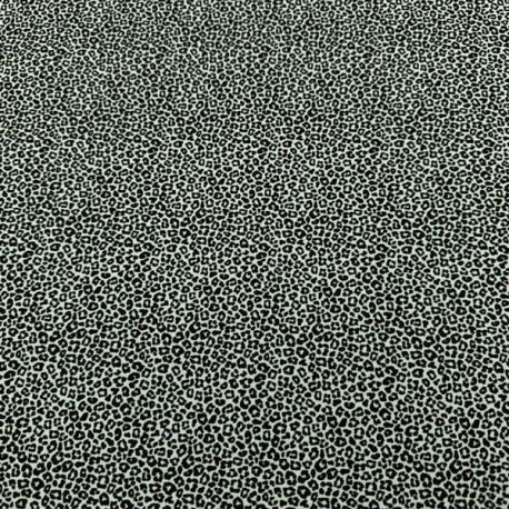 Punto de Camiseta Estampado Animal Print Verde Menta Claro