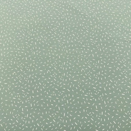 Punto de Camiseta Estampado Confetti fondo Verde Menta Claro