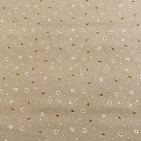 Popelin Algodón Abejas