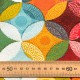 Loneta Circulos Multicolor
