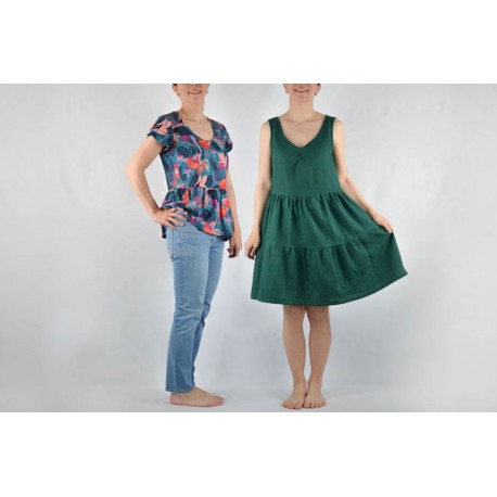 Patrón Vestido Ledicia para Mujer Naii