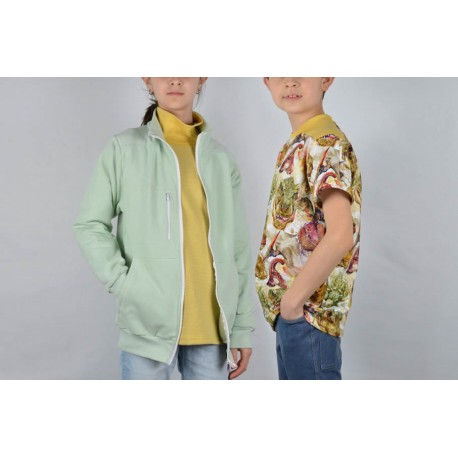 Patrón Sudadera Gorxa Cuellos Infantil Naii